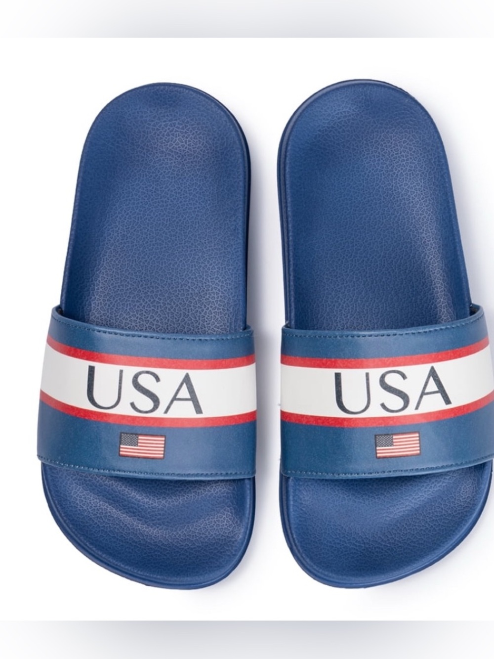 USA Kids Slide Sandals Size 11-12 Toddler